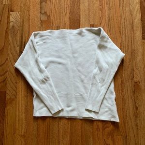 No neck work sweater